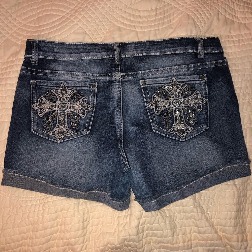 Embellished shorts